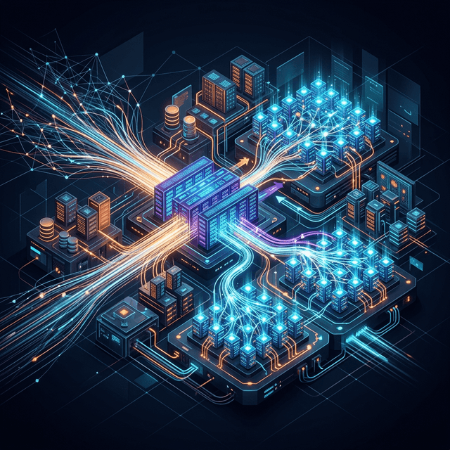 Abstract Digital Representation of Advanced Web Traffic Scaling and Load Balancing